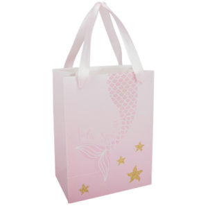 4 sacs cadeaux sirene 9x15x20cm E&C Events Pays de Gex evenement anniversaire enfant decoration location 01 geneve