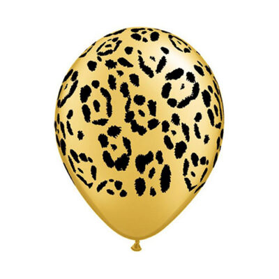 5 ballons latex léopard 30cm achat matériel decoration anniversaire enfant Bobidibou 01 pays de gex France
