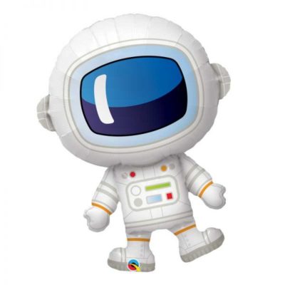 Ballon astronaute Aluminium 37″ Bobidibou evenement anniversaire enfant location décoration matériel 01 genève