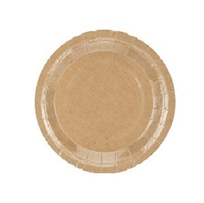 assiette-plate-ronde-en-carton-kraft-biodegradable-18-cm Bobidibou evenement anniversaire enfant decoration location 01 geneve 01