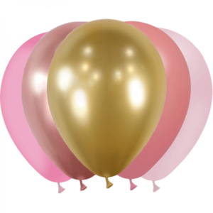 Assortiment ballons camaieu rose Bobidibou anniversaire enfant acaht matériel decoration France