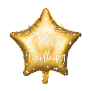ballon étoile dorée happy birthday Bobidibou anniversaire enfant décoration party achat matériel france